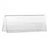 TAFELNAAMBORD 150X55MM A6 GEVOUWEN 10ST