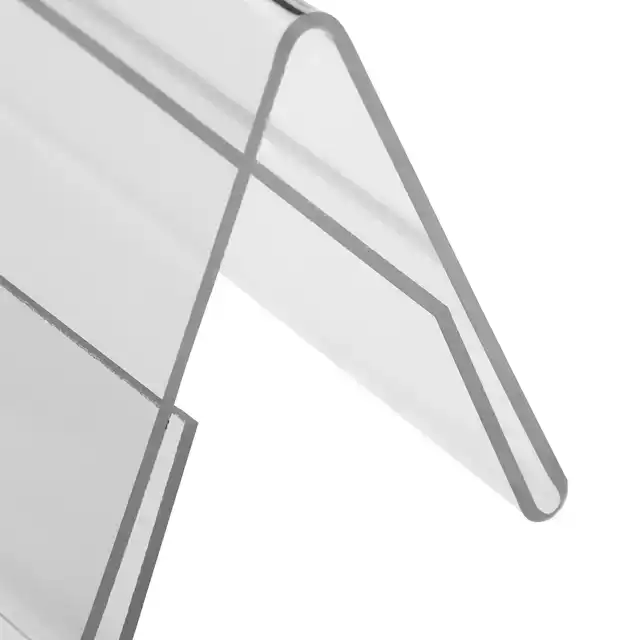 TAFELNAAMBORD 150X55MM A6 GEVOUWEN 10ST
