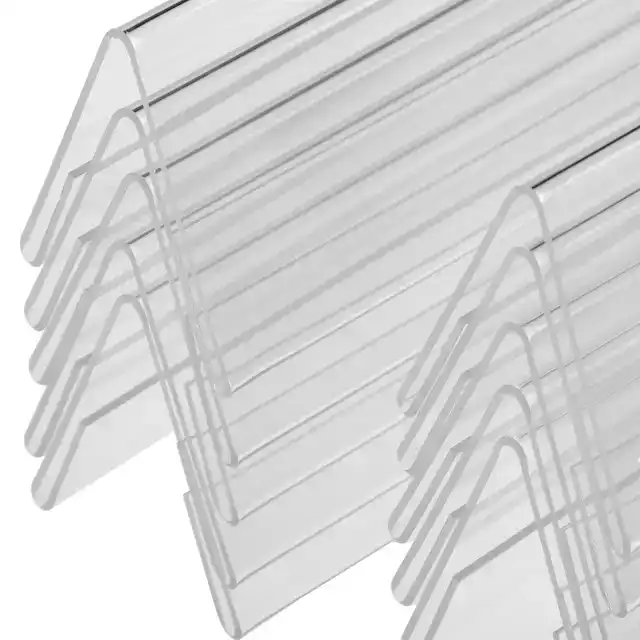 TAFELNAAMBORD 150X55MM A6 GEVOUWEN 10ST