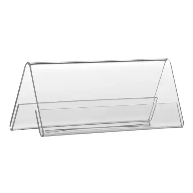TAFELNAAMBORD 105X40MM A7 GEVOUWEN 10ST