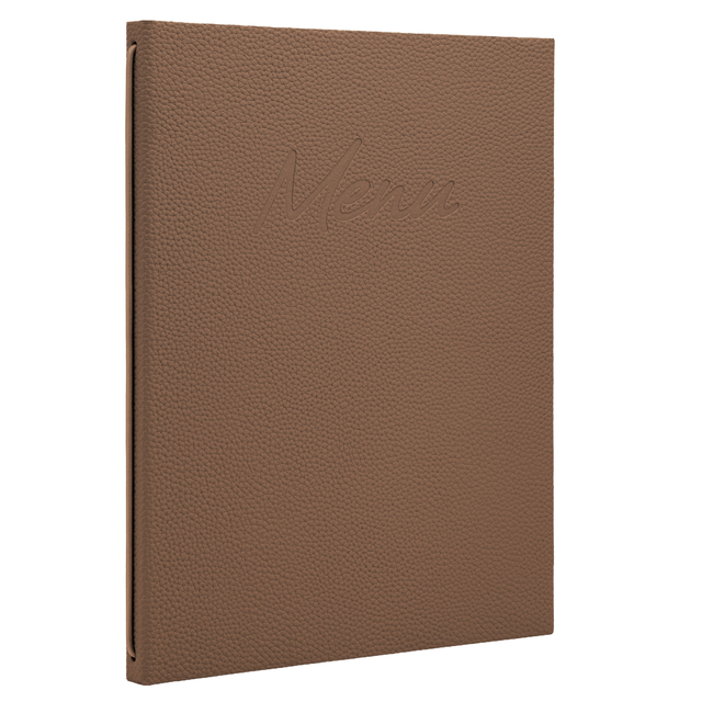 MENUKAART SECURIT SIGNATURE A4 BRUIN