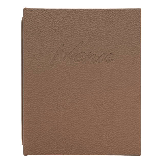 MENUKAART SECURIT SIGNATURE A5 BRUIN