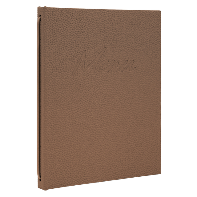MENUKAART SECURIT SIGNATURE A5 BRUIN