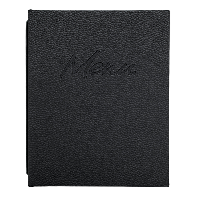 MENUKAART SECURIT SIGNATURE A5 ZWART