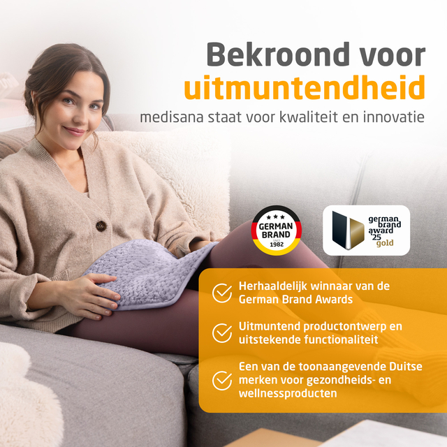 WARMTEKUSSEN MEDISANA HP 518 LILA