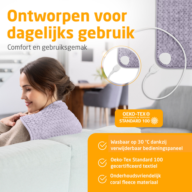 WARMTEKUSSEN MEDISANA HP 518 LILA