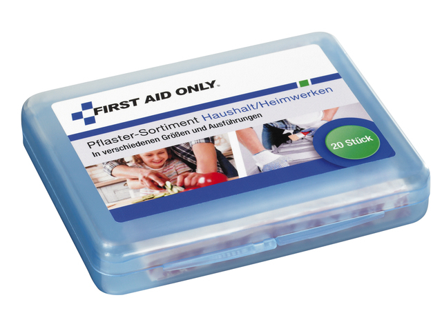 PLEISTERS FIRST AID ONLY IN EN OM HET
