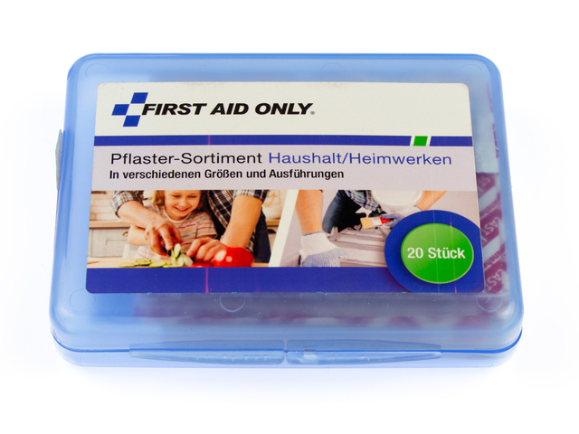 PLEISTERS FIRST AID ONLY IN EN OM HET