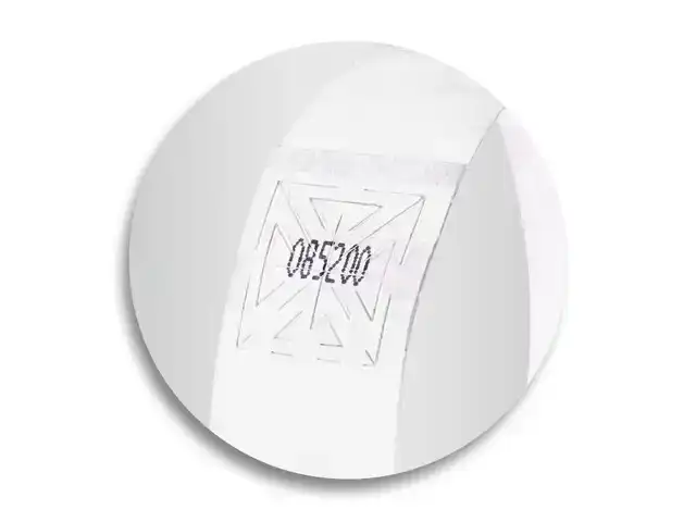 EVENEMENTENBANDJES SIGEL 255X25MM WIT