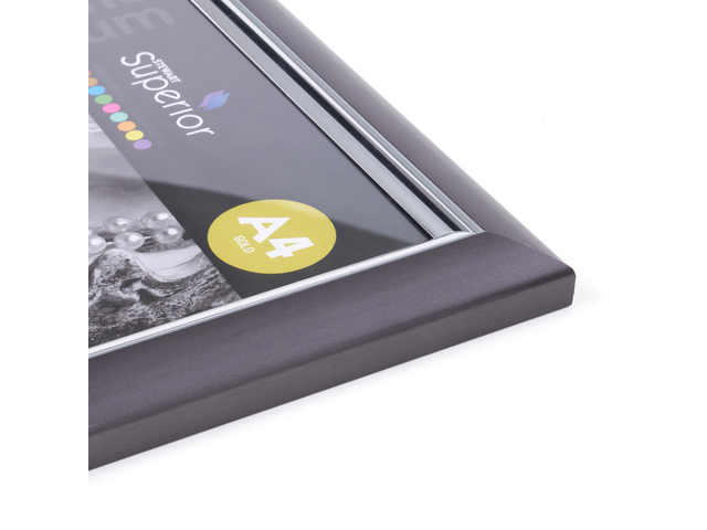 FOTOLIJST SECO A4 ZWART PLEXIGLAS