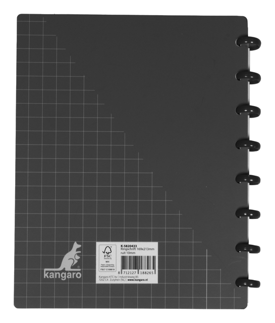 SCHRIFT KANGARO 169X213MM RUIT 10MM 90G