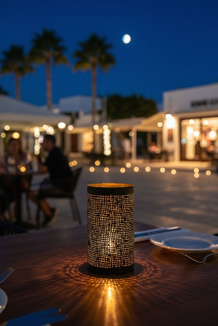 THEELICHTHOUDER SECURIT IBIZA 4 STUKS