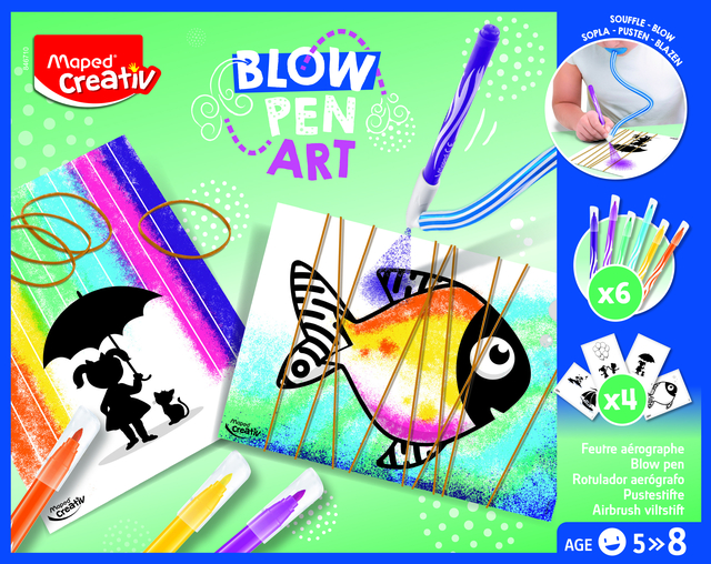 BLOWPEN MAPED ART STRING ART COMPLETE L000024100