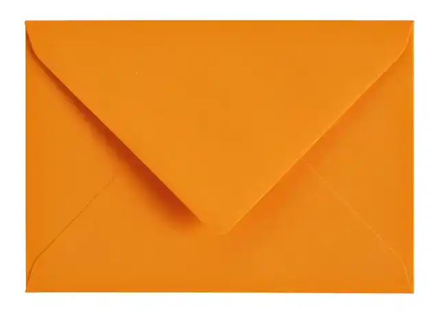 ENVELOP PAPICOLOR C6 114X162MM ORANJE