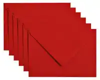 ENVELOP PAPICOLOR C6 114X162MM ROOD