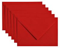 ENVELOP PAPICOLOR C6 114X162MM ROOD