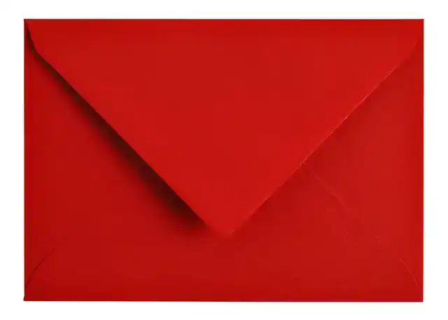 ENVELOP PAPICOLOR C6 114X162MM ROOD