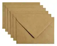 ENVELOP PAPICOLOR C6 114X162MM KRAFT