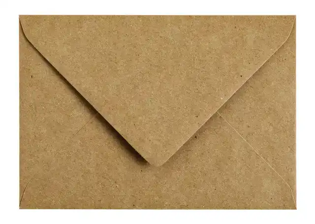 ENVELOP PAPICOLOR C6 114X162MM KRAFT