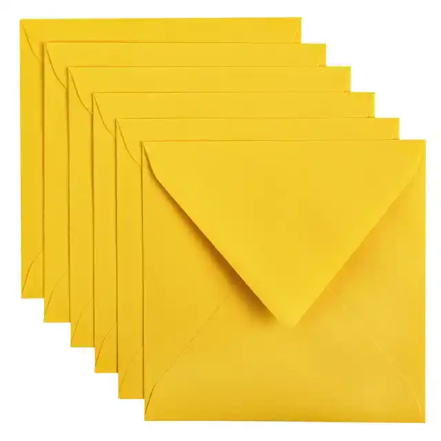 ENVELOP PAPICOLOR 140X140MM DOTTERGEEL