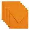 ENVELOP PAPICOLOR 140X140MM ORANJE