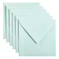 ENVELOP PAPICOLOR 140X140MM ZEEGROEN