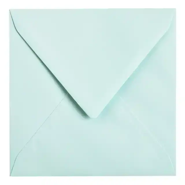 ENVELOP PAPICOLOR 140X140MM ZEEGROEN