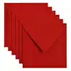 ENVELOP PAPICOLOR 140X140MM ROOD