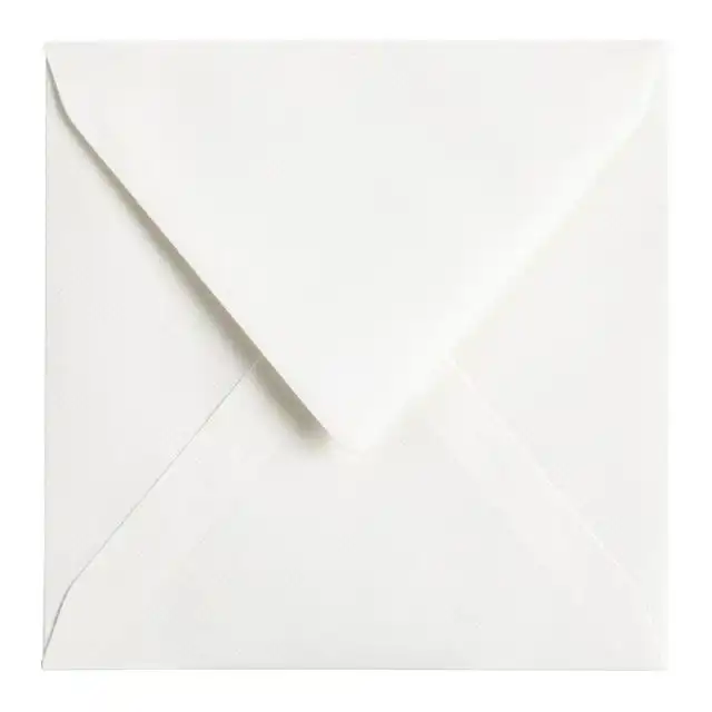 ENVELOP PAPICOLOR 140X140MM HAGELWIT