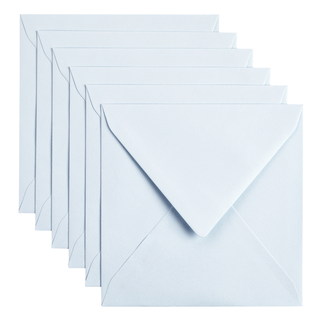 ENVELOP PAPICOLOR 140X140MM BABYBLAUW
