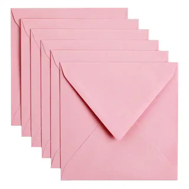 ENVELOP PAPICOLOR 140X140MM BABYROZE