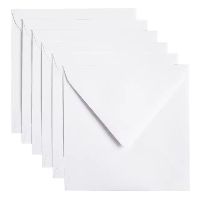 ENVELOP PAPICOLOR 140X140MM KRAFT WIT