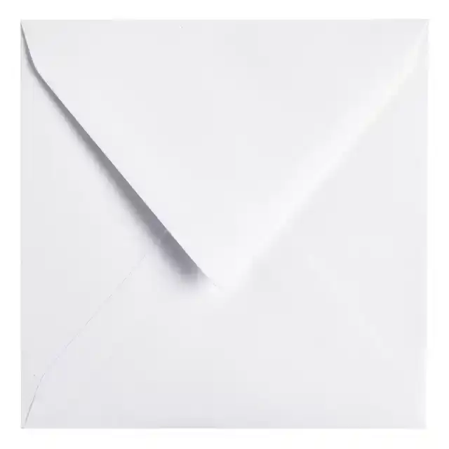 ENVELOP PAPICOLOR 140X140MM KRAFT WIT