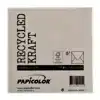 ENVELOP PAPICOLOR 140X140MM KRAFT GRIJS