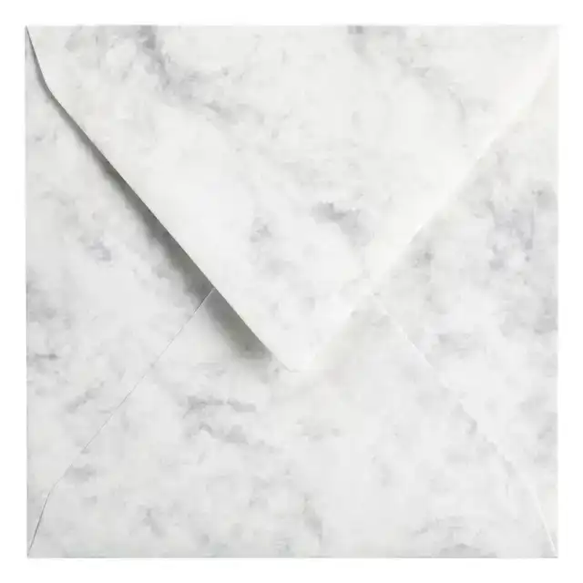 ENVELOP PAPICOLOR 140X140MM MARBLE