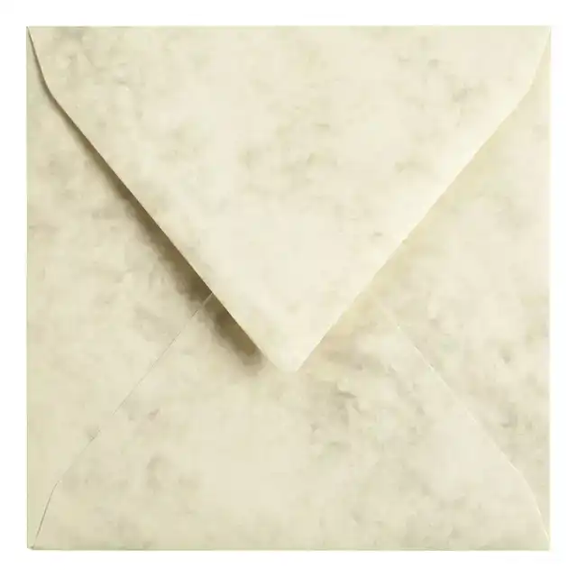 ENVELOP PAPICOLOR 140X140MM MARBLE