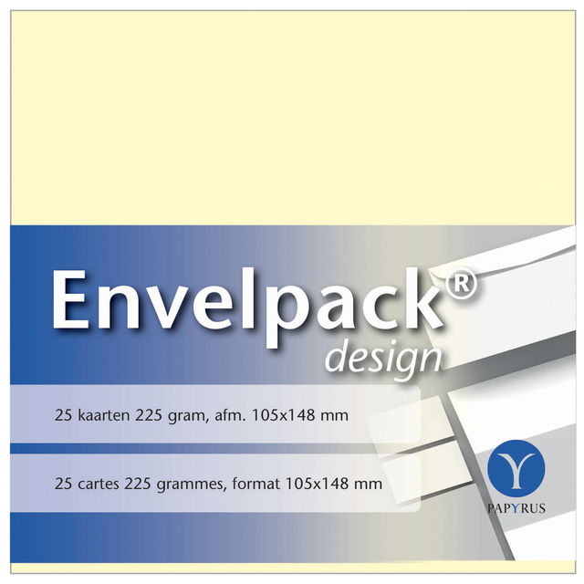 DUBBELE KAART PAPYRUS ENVELPACK A6