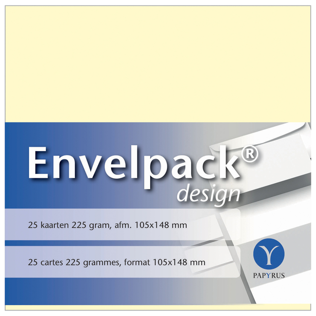 ENKELE KAART PAPYRUS ENVELPACK A6