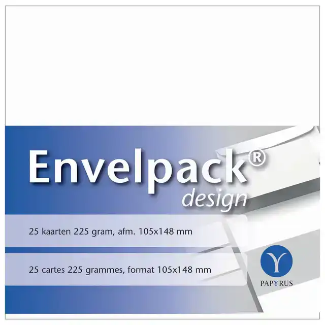 ENKELE KAART PAPYRUS ENVELPACK A6