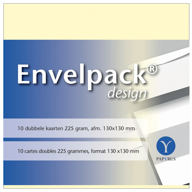 DUBBELE KAART PAPYRUS ENVELPACK