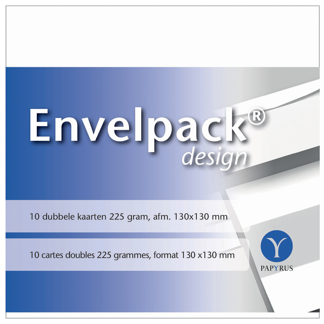 DUBBELE KAART PAPYRUS ENVELPACK