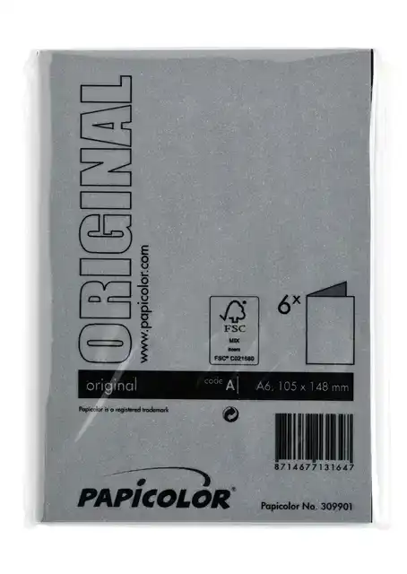 CORRESPONDENTIEKAART PAPI DUBBEL A 6R
