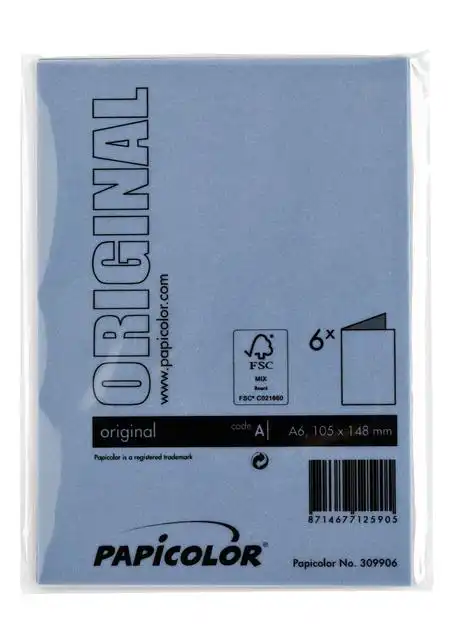 CORRESPONDENTIEKAART PAPI DUBBEL A6