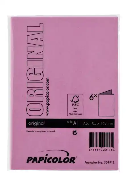 CORRESPONDENTIEKAART PAPI DUBBEL A6