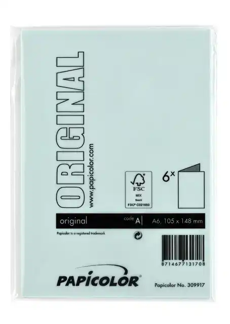 CORRESPONDENTIEKAART PAPI DUBBEL A6