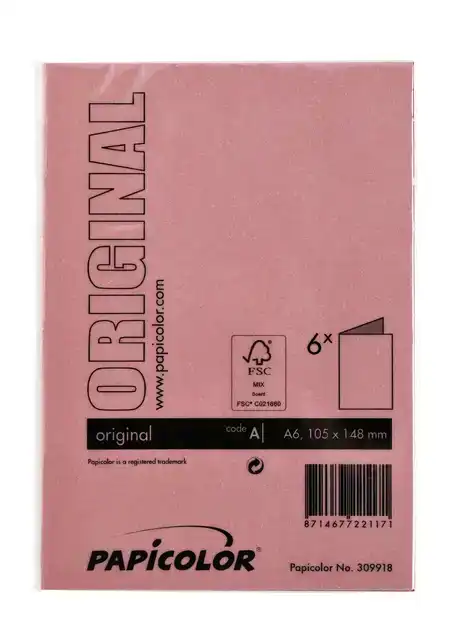 CORRESPONDENTIEKAART PAPI DUBBEL A6