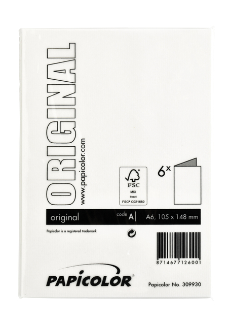 CORRESPONDENTIEKAART PAPI DUBBEL A6