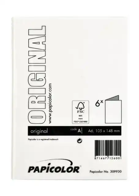 CORRESPONDENTIEKAART PAPI DUBBEL A6