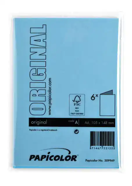 CORRESPONDENTIEKAART PAPI DUBBEL A6