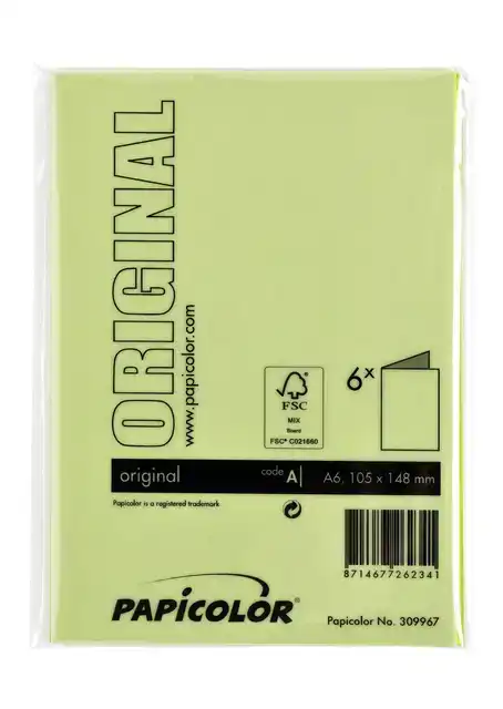 CORRESPONDENTIEKAART PAPI DUBBEL A6